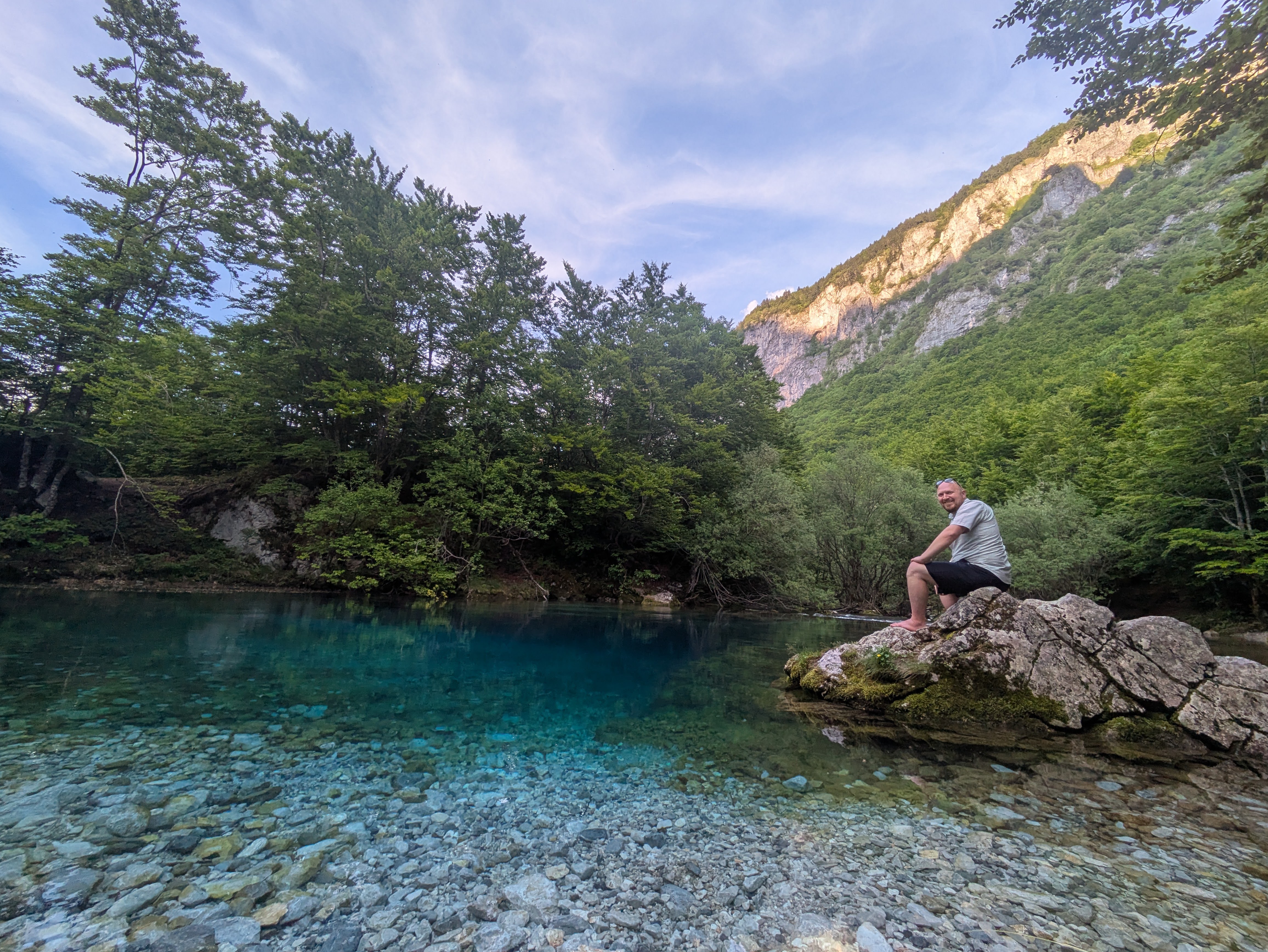 Breathtaking aerial view of Montenegro's natural landscape